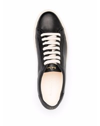 Baskets basses en cuir noires Paul Smith