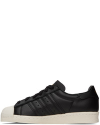 Baskets basses en cuir noires adidas Originals