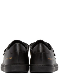 Baskets basses en cuir noires Common Projects