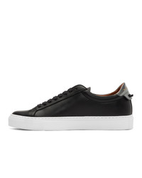 Baskets basses en cuir noires Givenchy