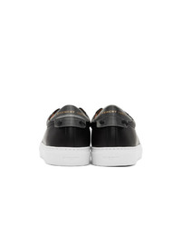 Baskets basses en cuir noires Givenchy