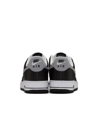 Baskets basses en cuir noires Nike