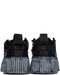 Baskets basses en cuir noires Boris Bidjan Saberi