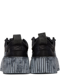 Baskets basses en cuir noires Boris Bidjan Saberi