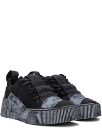 Baskets basses en cuir noires Boris Bidjan Saberi