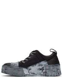 Baskets basses en cuir noires Boris Bidjan Saberi