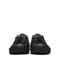 Baskets basses en cuir noires Givenchy