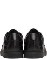 Baskets basses en cuir noires Common Projects