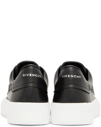 Baskets basses en cuir noires Givenchy