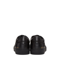 Baskets basses en cuir noires Common Projects