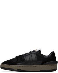 Baskets basses en cuir noires Lanvin