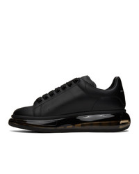 Baskets basses en cuir noires Alexander McQueen