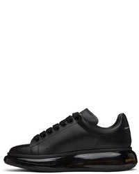 Baskets basses en cuir noires Alexander McQueen