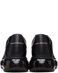 Baskets basses en cuir noires Alexander McQueen