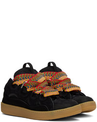 Baskets basses en cuir noires Lanvin