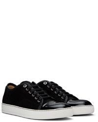 Baskets basses en cuir noires Lanvin