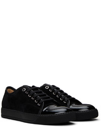 Baskets basses en cuir noires Lanvin