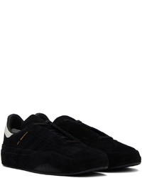 Baskets basses en cuir noires Y-3