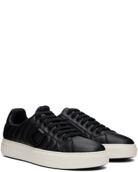 Baskets basses en cuir noires Ferragamo