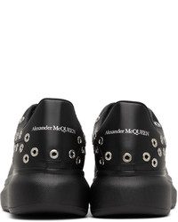 Baskets basses en cuir noires Alexander McQueen