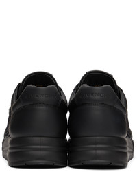 Baskets basses en cuir noires Givenchy