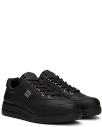 Baskets basses en cuir noires Givenchy