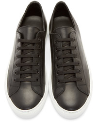 Baskets basses en cuir noires Common Projects