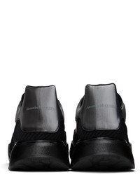 Baskets basses en cuir noires Alexander McQueen