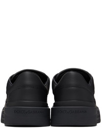 Baskets basses en cuir noires Dolce & Gabbana