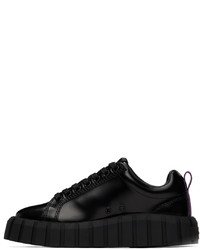 Baskets basses en cuir noires Eytys