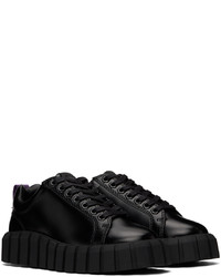 Baskets basses en cuir noires Eytys