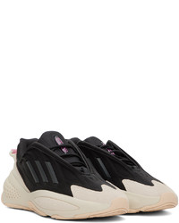 Baskets basses en cuir noires adidas Originals