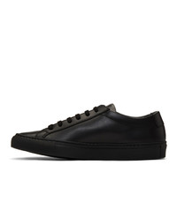 Baskets basses en cuir noires Woman by Common Projects