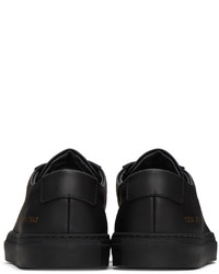 Baskets basses en cuir noires Common Projects