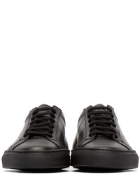 Baskets basses en cuir noires Common Projects