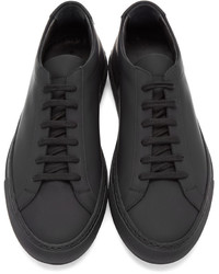 Baskets basses en cuir noires Common Projects