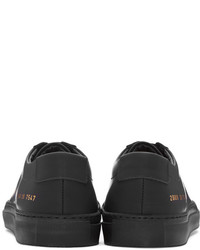 Baskets basses en cuir noires Common Projects