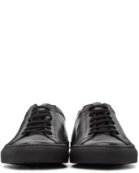 Baskets basses en cuir noires Common Projects