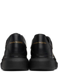 Baskets basses en cuir noires Alexander McQueen