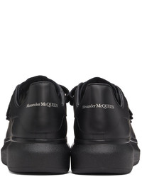 Baskets basses en cuir noires Alexander McQueen