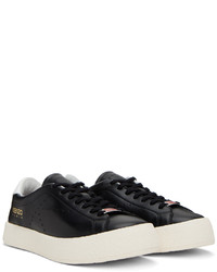 Baskets basses en cuir noires Kenzo