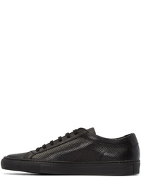 Baskets basses en cuir noires Common Projects