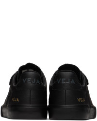 Baskets basses en cuir noires Veja