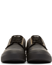 Baskets basses en cuir noires Jimmy Choo