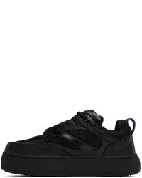 Baskets basses en cuir noires Eytys