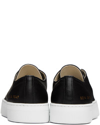 Baskets basses en cuir noires Common Projects