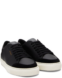 Baskets basses en cuir noires Axel Arigato