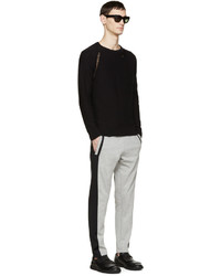 Baskets basses en cuir noires Acne Studios