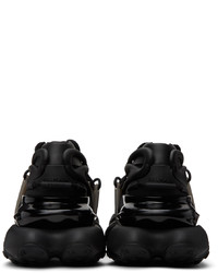 Baskets basses en cuir noires Balmain