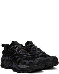 Baskets basses en cuir noires Li-Ning